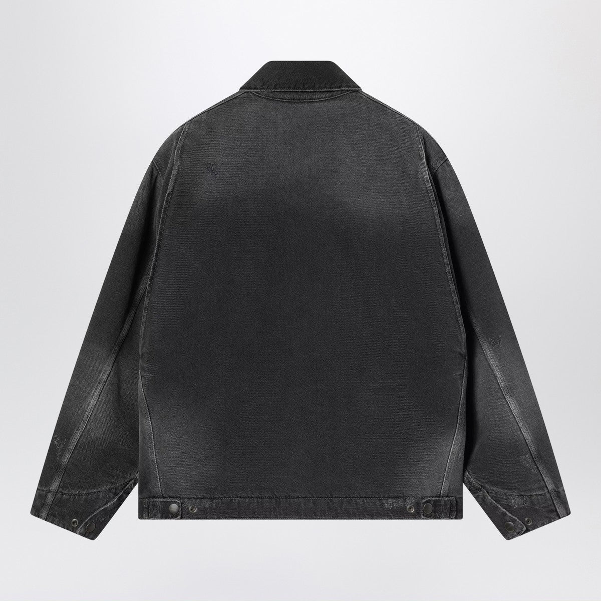 Carhartt WIP OG Detroit Jacket Black/Grind washed Carhartt WIP