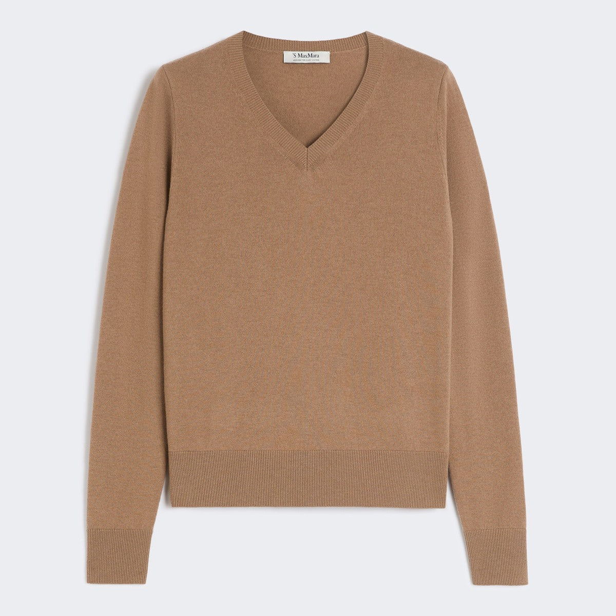 S Max Mara Camel-coloured wool sweater S Max Mara