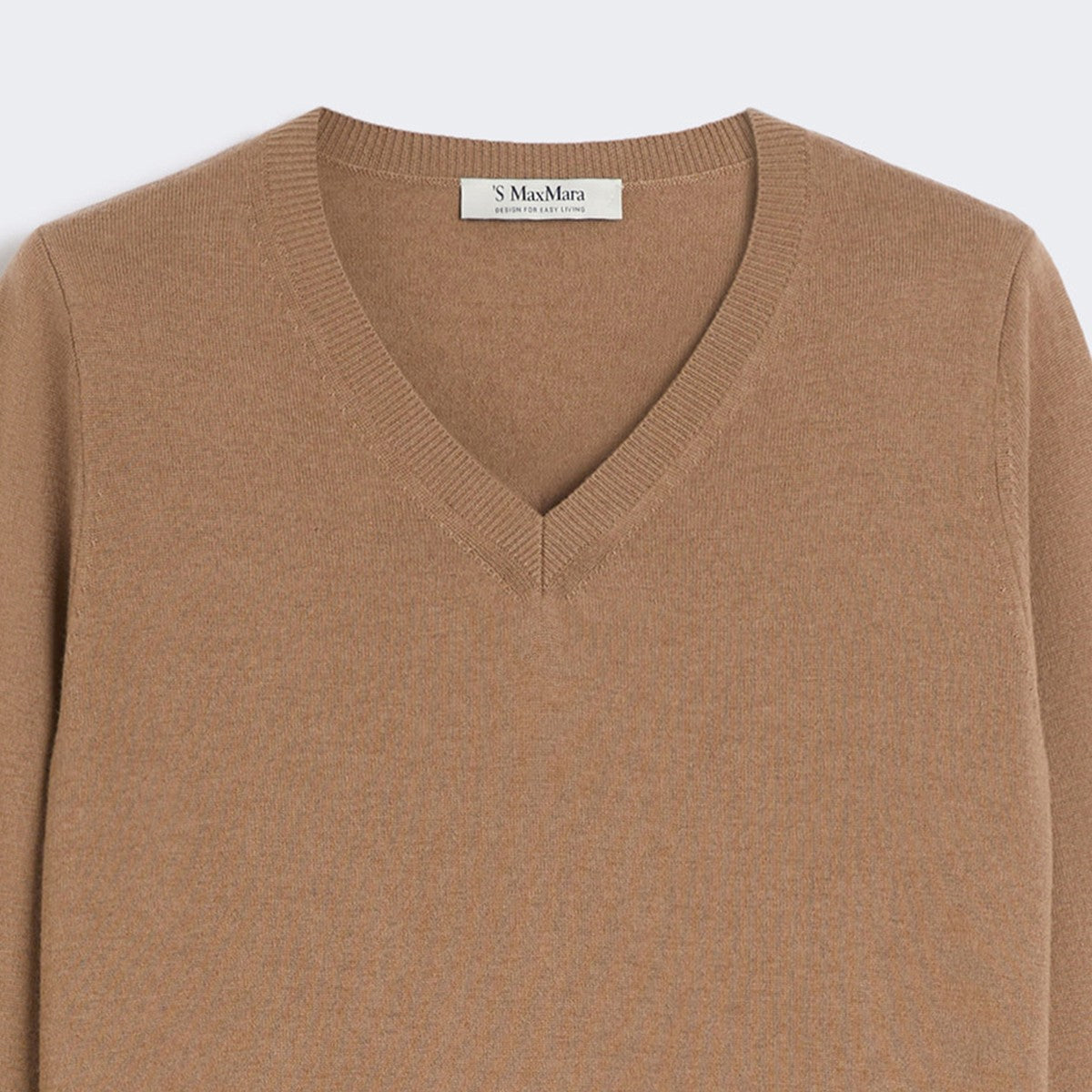 S Max Mara Camel-coloured wool sweater S Max Mara