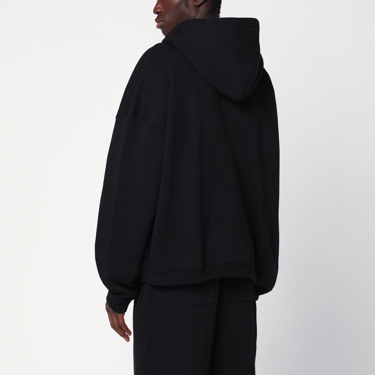 Represent Black zip-up hoodie