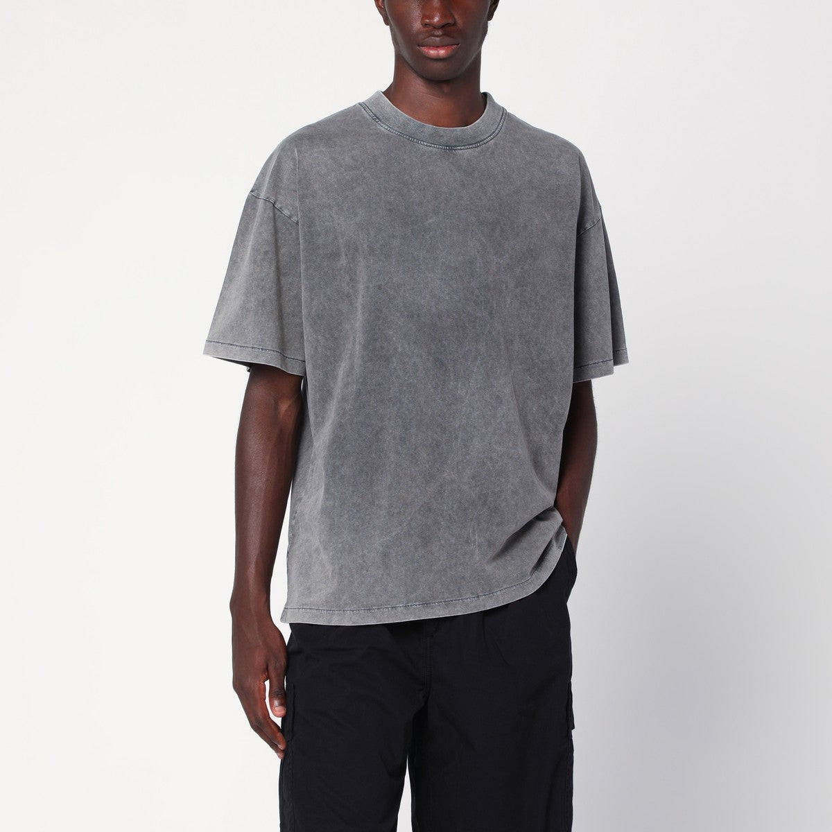 Represent vintage gray crew neck T-shirt Represent