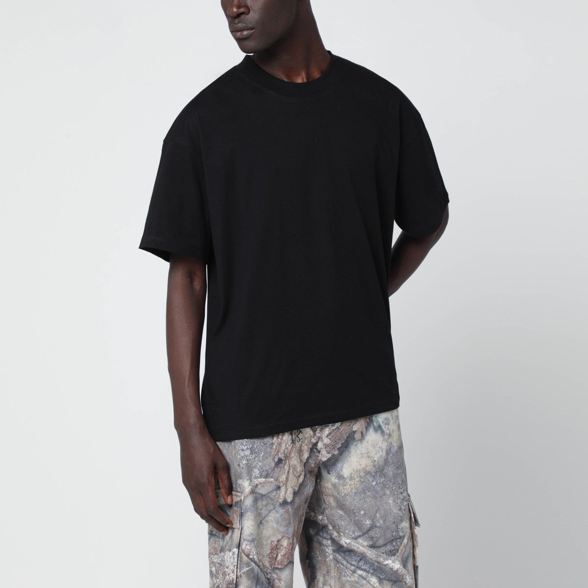 Represent Black crew neck t-shirt Represent