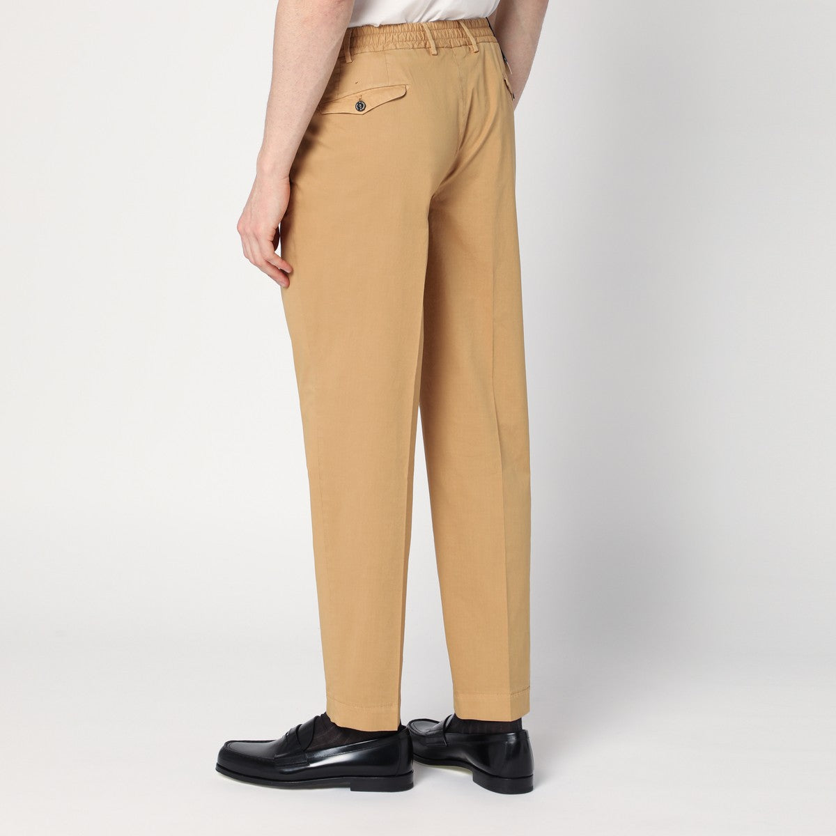 Santaniello Beige cotton trousers Santaniello