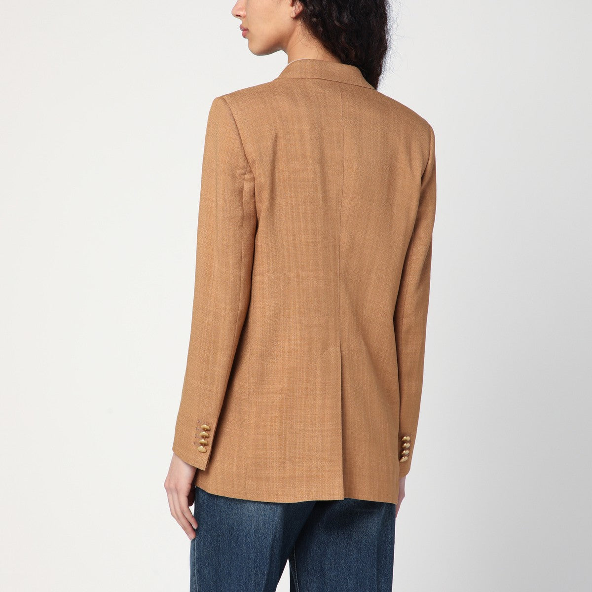 Tagliatore Beige double-breasted jacket Tagliatore