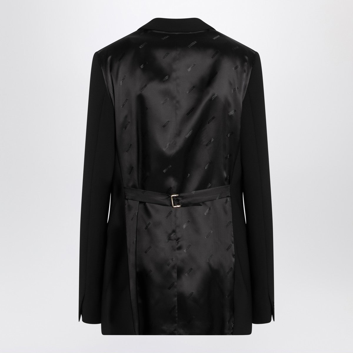 Moschino Black single-breasted jacket Moschino