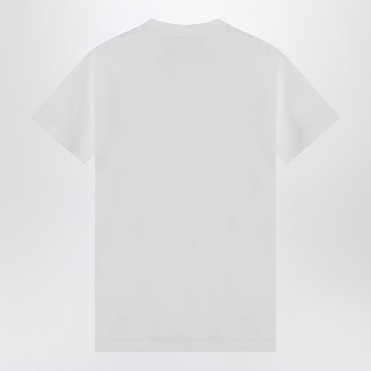 Moschino White cotton T-shirt with logo Moschino