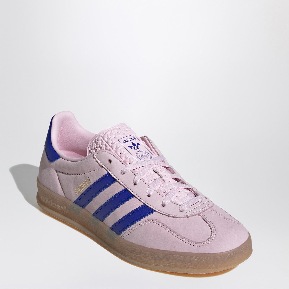 adidas Originals Gazelle Indoor Clear Pink/Lucid Blue/Gum sneaker adidas Originals