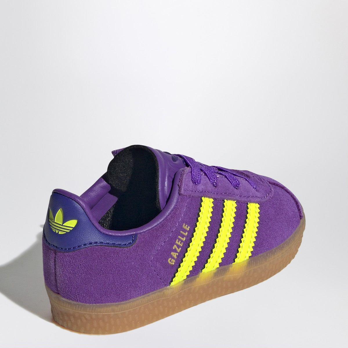 adidas Originals Gazelle Active Purple/Solar Yellow Sneaker with elasticated laces adidas Originals