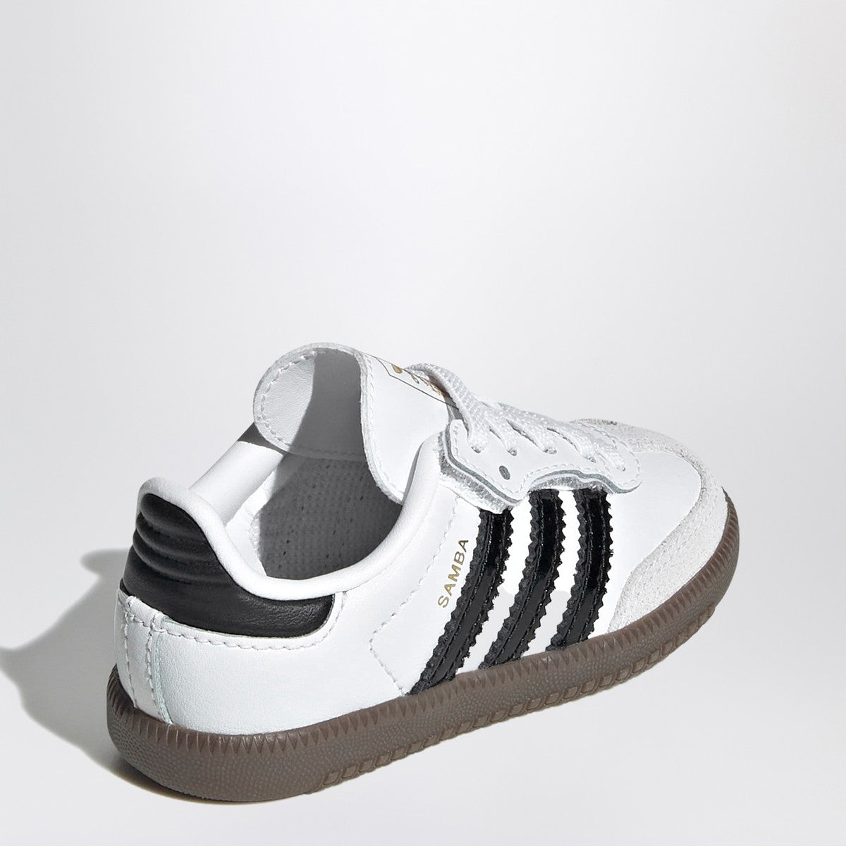 adidas Originals Samba white/black sneakers with elastic laces adidas Originals