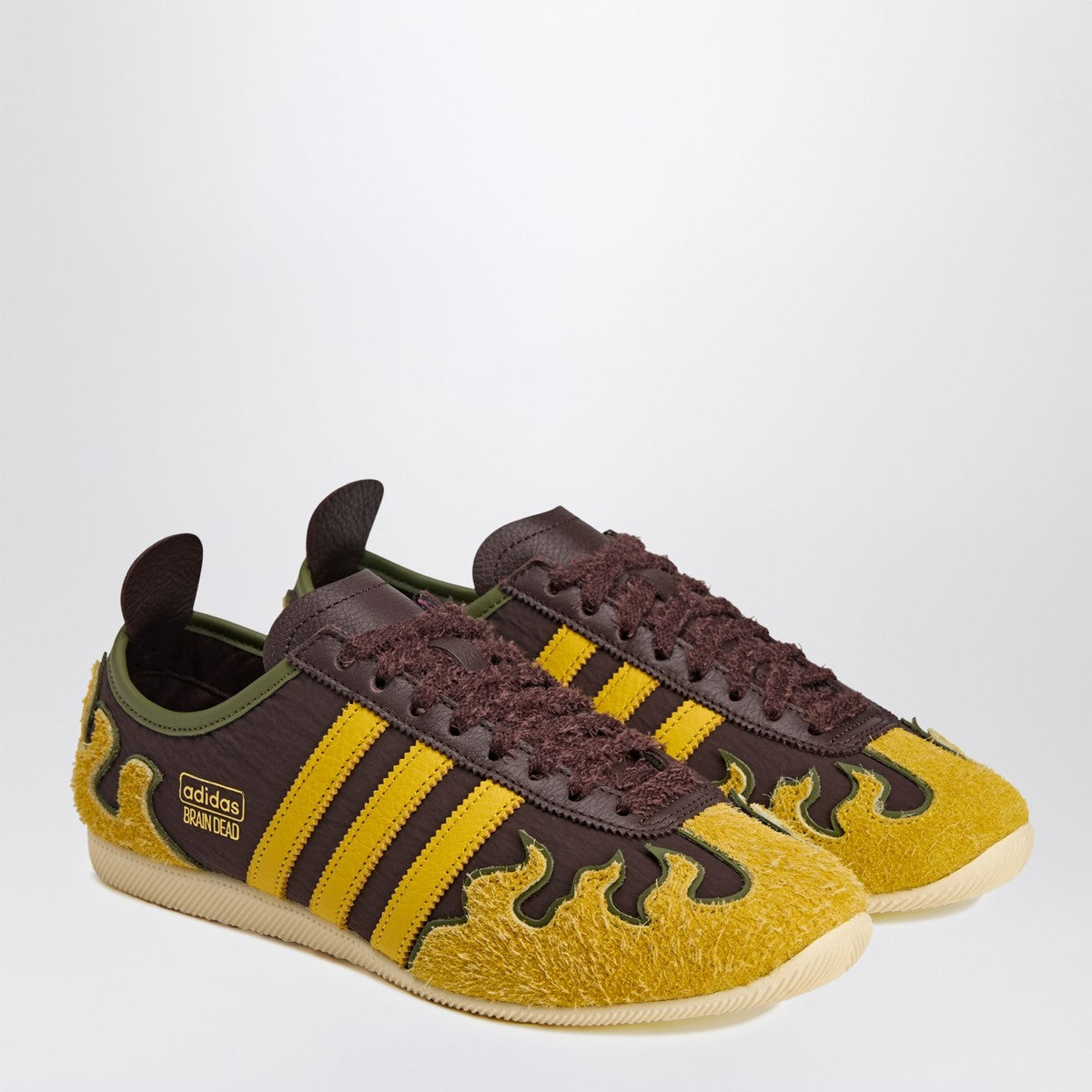 adidas x Brain Dead Sneaker Japan Lo Shadow Brown/Hazy Yellow/Off White adidas x Brain Dead
