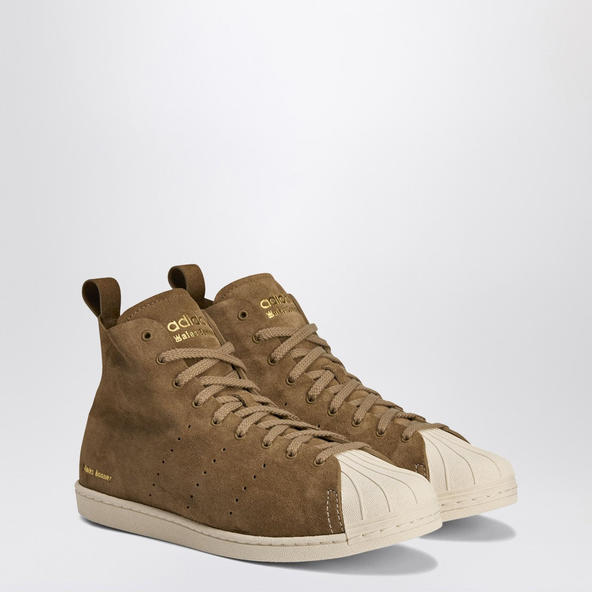 adidas by Wales Bonner Sneaker Superstar Hi Supplier Colour/Wonder White/Gold Metallic adidas by Wales Bonner