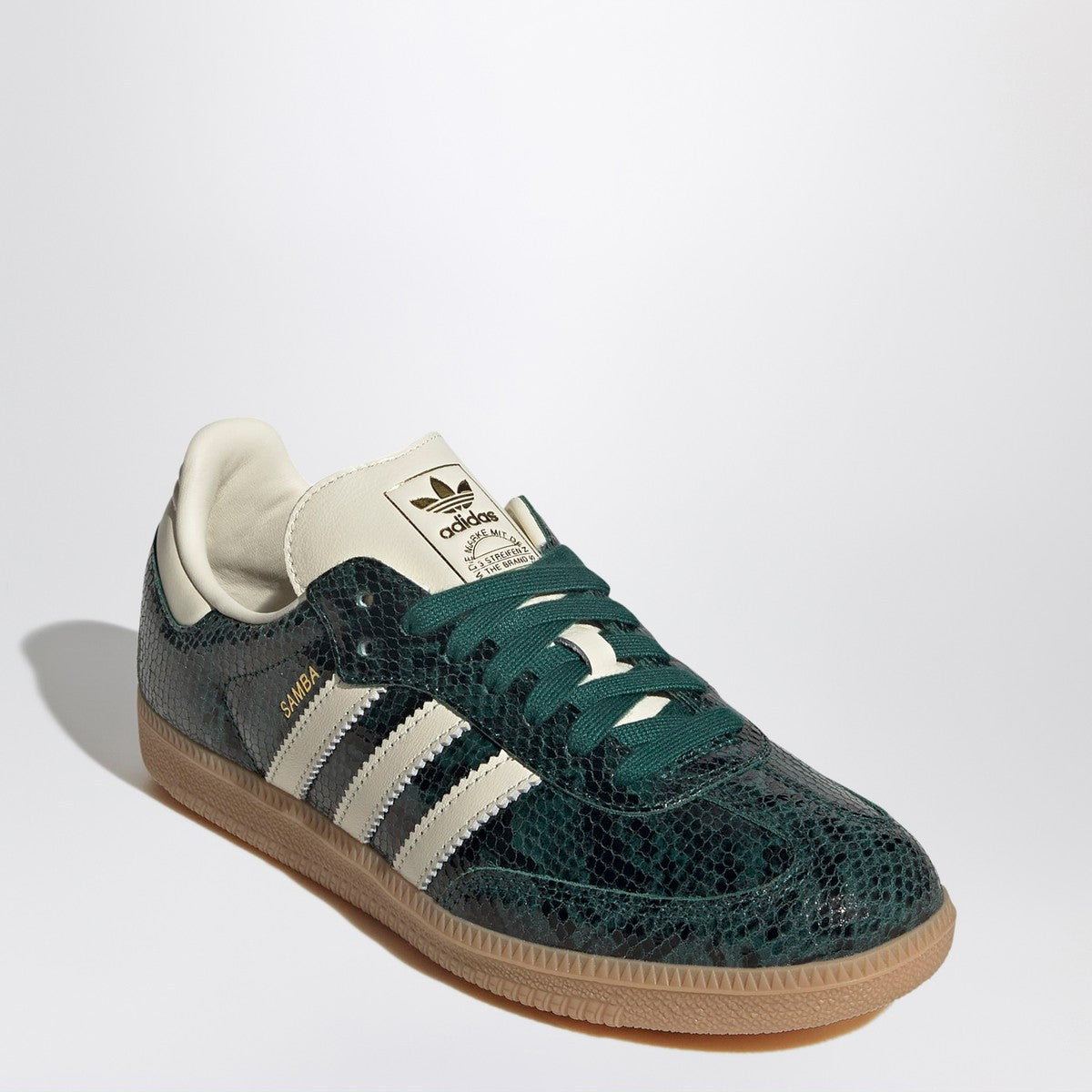 adidas Originals Samba OG sneakers green with snake print adidas Originals