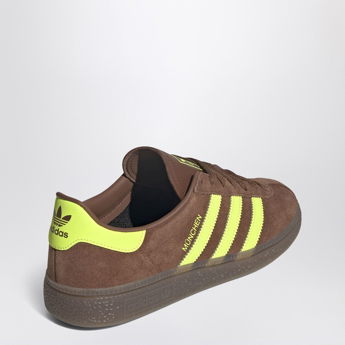 adidas Originals Sneaker München in brown/yellow suede adidas Originals