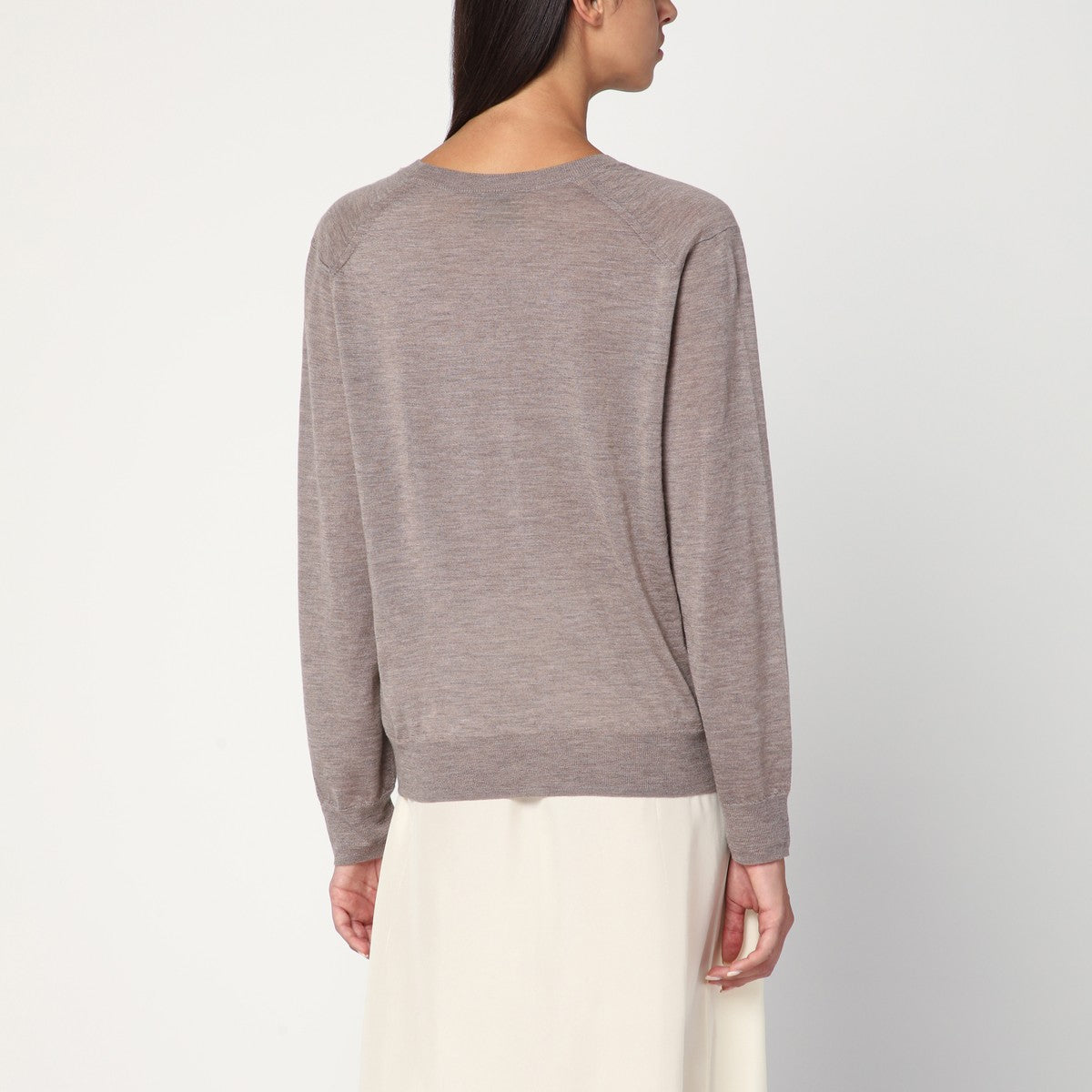 LouLou De Saison Taupe cashmere sweater LouLou De Saison