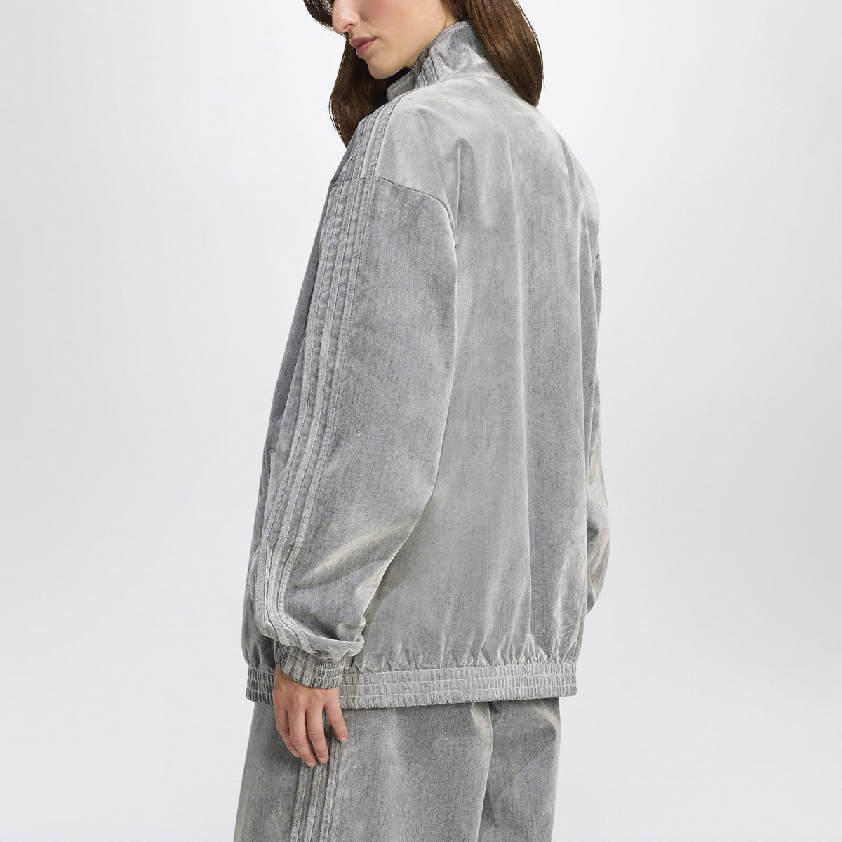 adidas Originals Oversized Track jacket grey adidas Originals