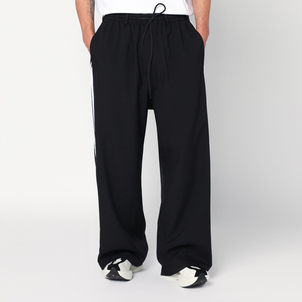 adidas Y-3 3-Stripes black pants adidas Y-3
