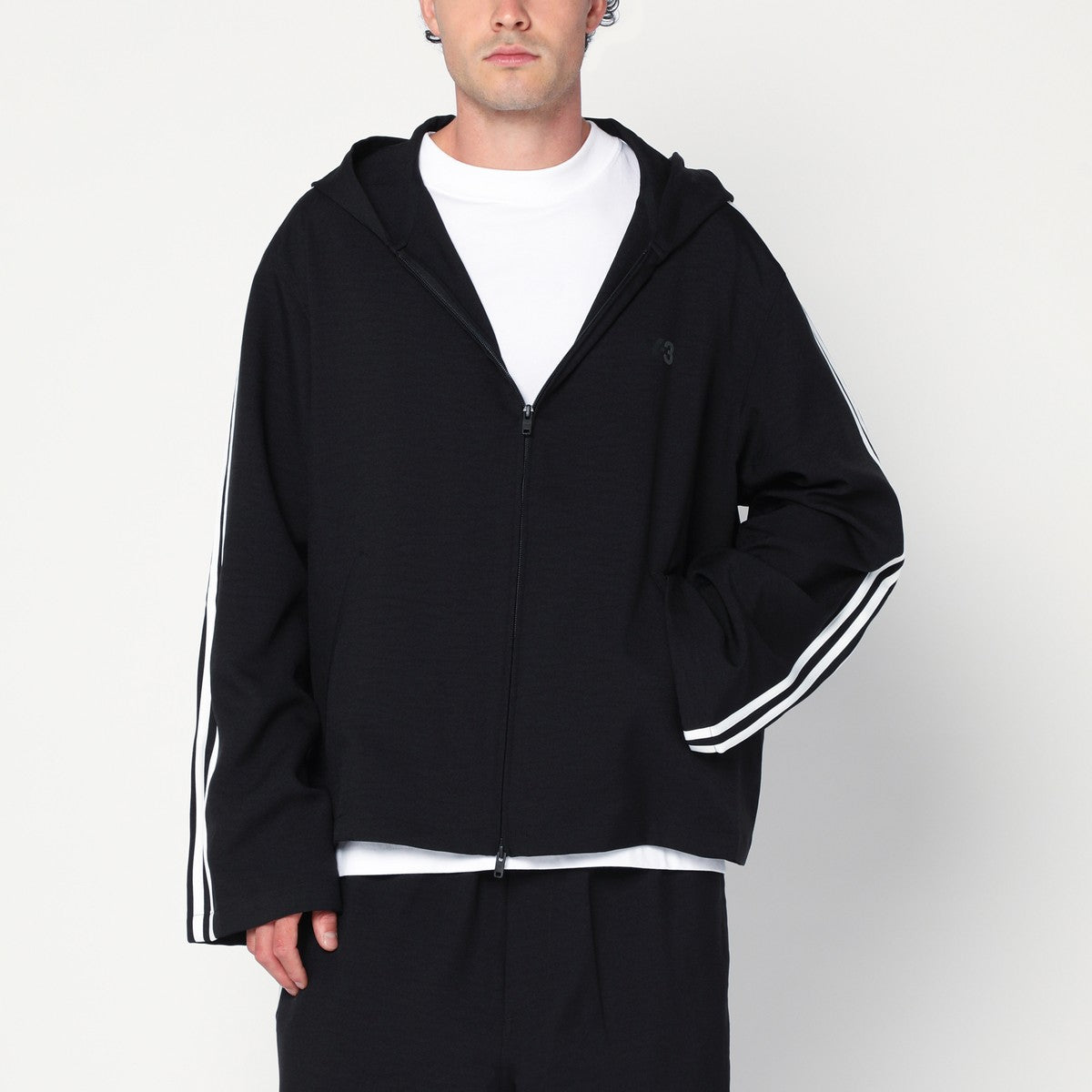 adidas Y-3 3-Stripes black zip/cardigan adidas Y-3