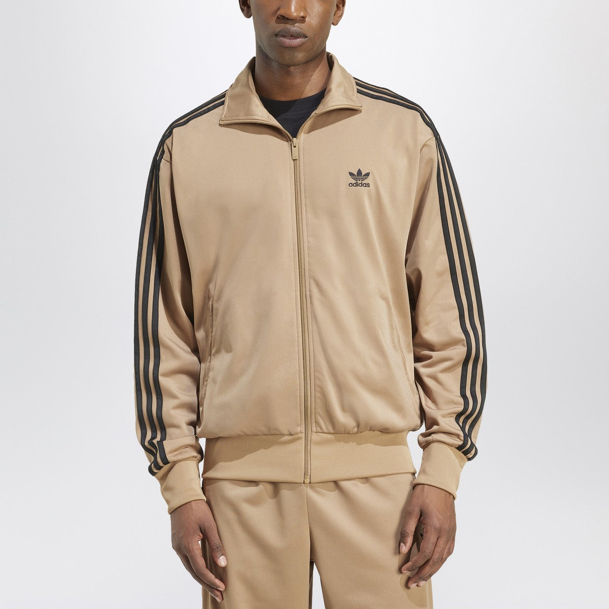 adidas Originals Beige Track Firebird sweatshirt adidas Originals