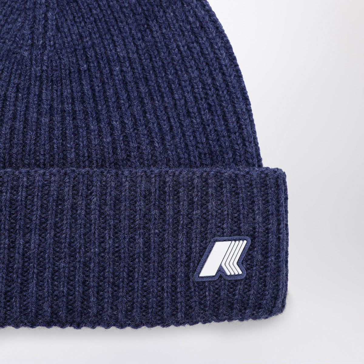 K-Way Brice beanie in cobalt blue melange K-Way