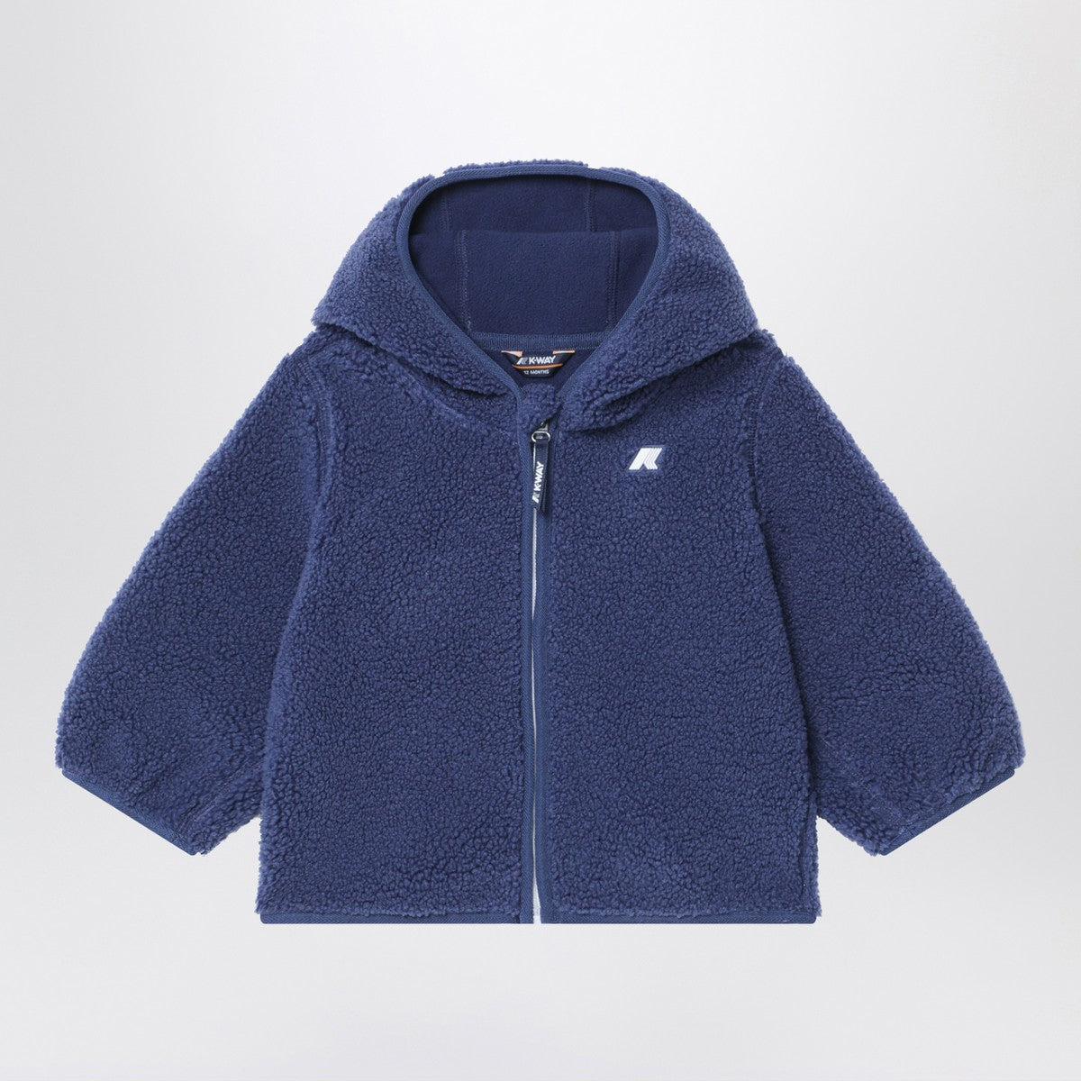 K-Way Cobalt blue fleece hoodie K-Way