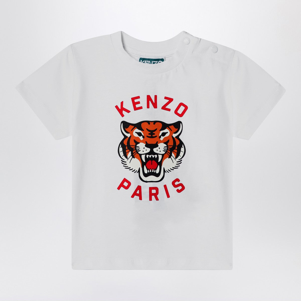 KENZO White t-shirt with printed logo Kenzo