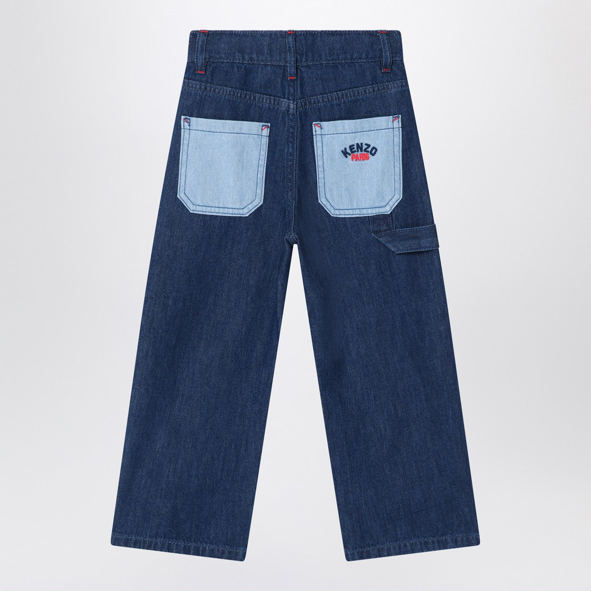 KENZO Blue/light blue jeans in denim Kenzo