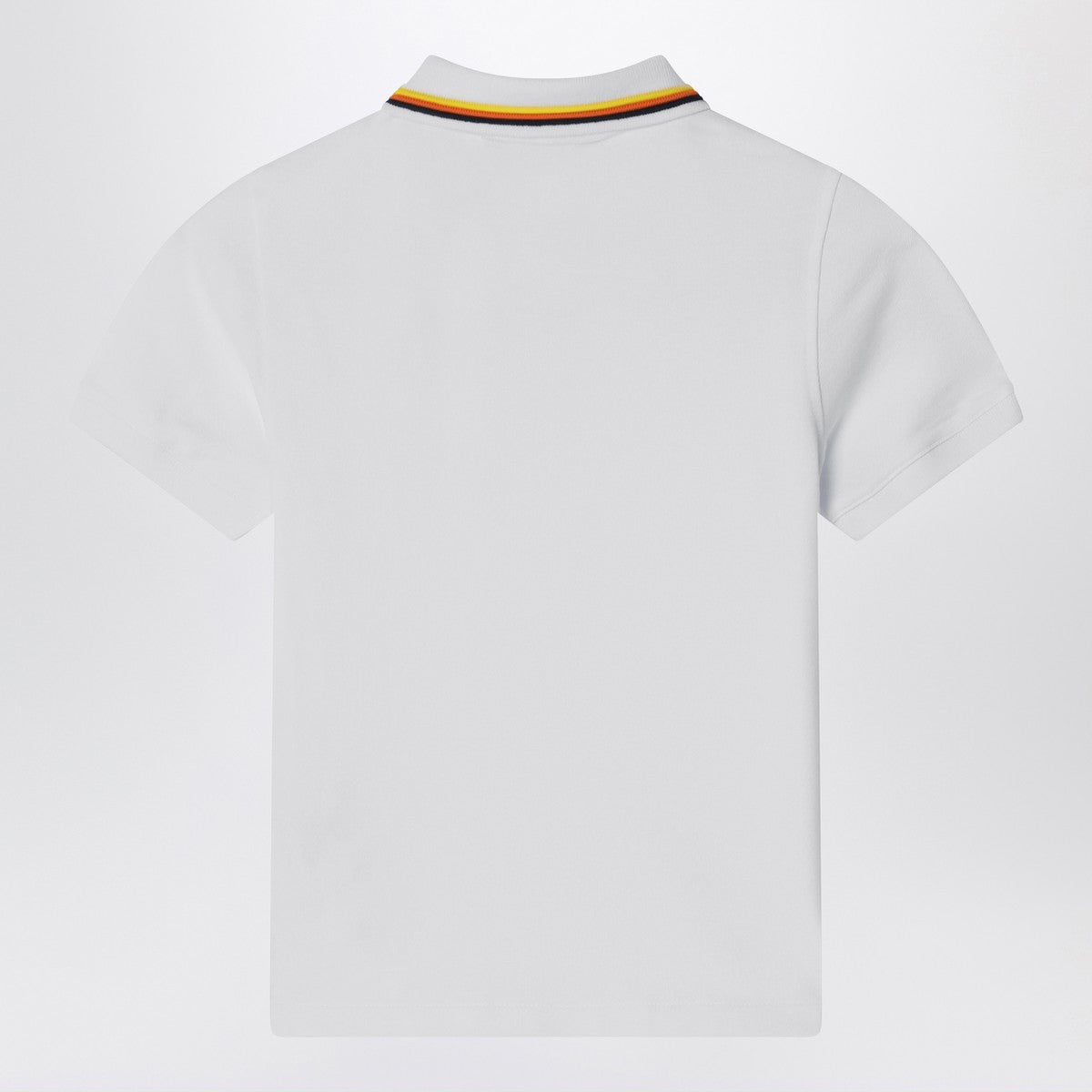 K-Way Jude white polo in cotton piqué K-Way