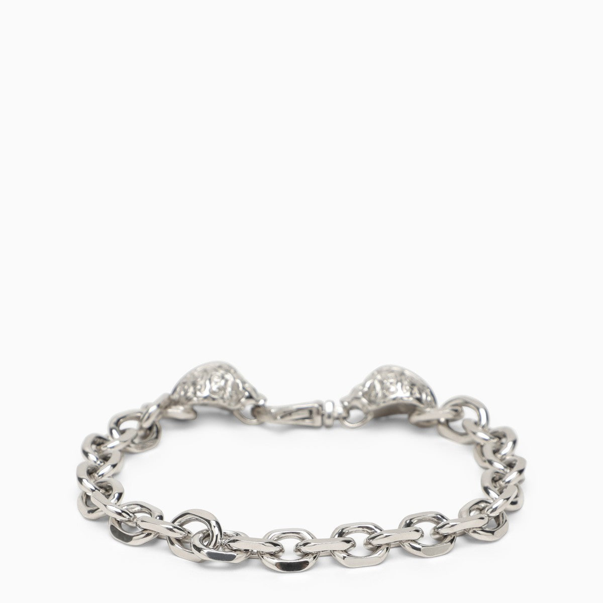 Emanuele Bicocchi Silver 925 skull chain bracelet Emanuele Bicocchi