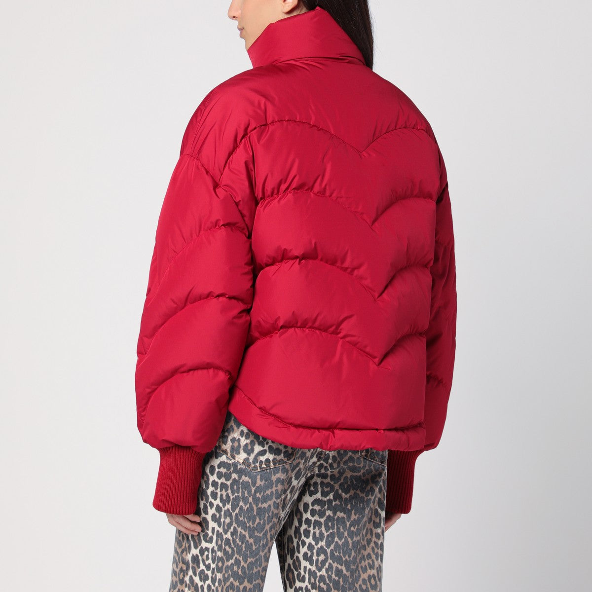 Khrisjoy Red Corazon padded jacket Khrisjoy