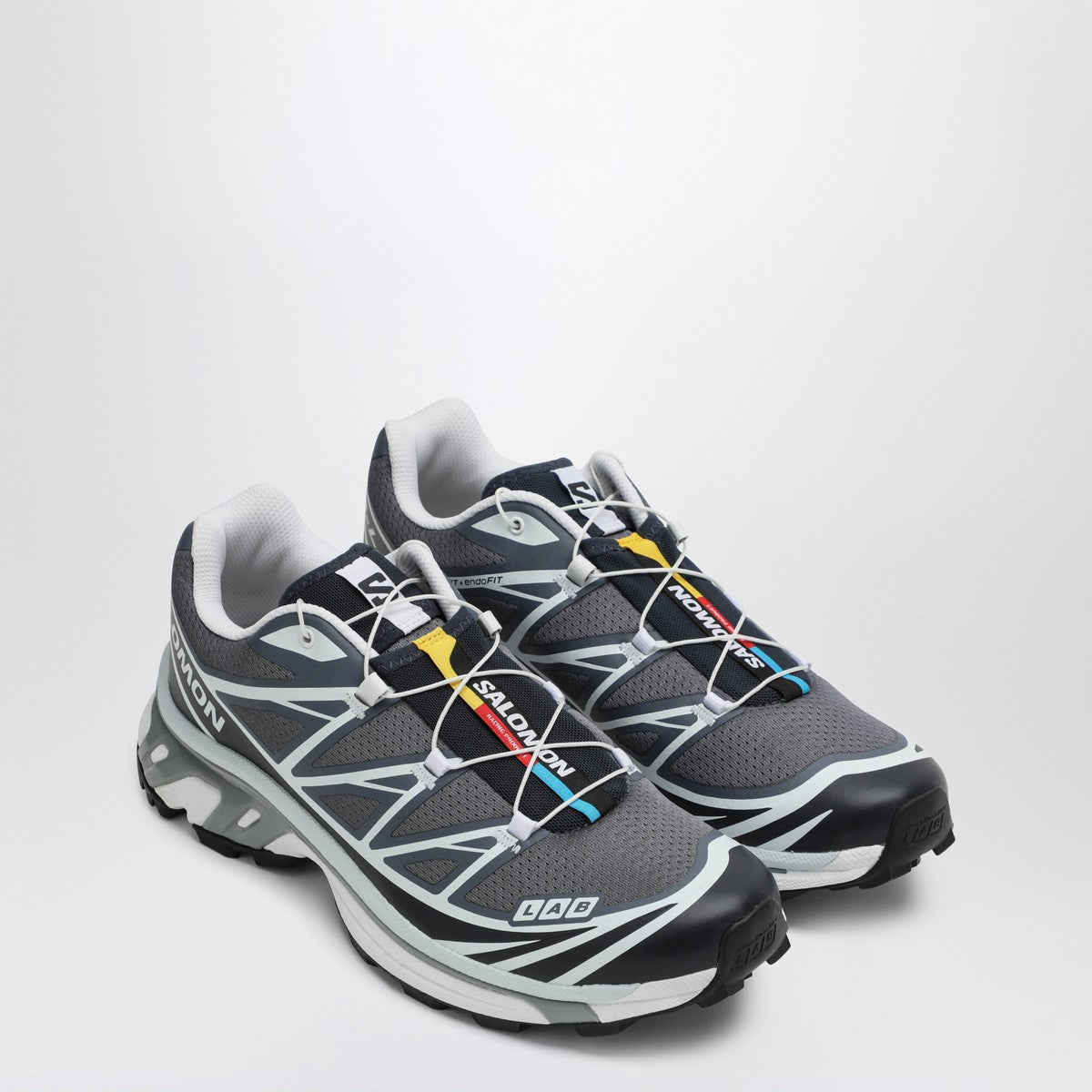 Salomon Sneaker XT-6 Grey/Night blue/Violet Salomon