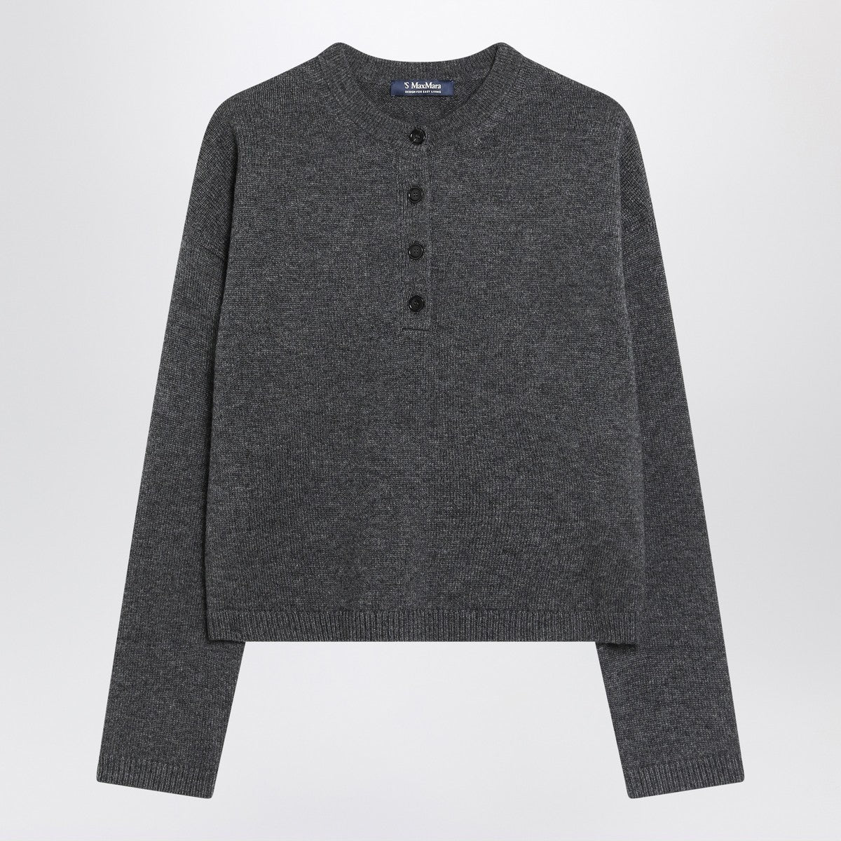 S Max Mara Grey sweater in wool and cashmere S Max Mara