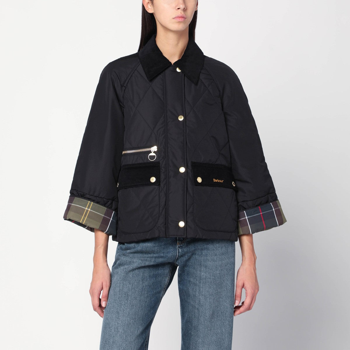 Barbour Black Martha quilted jacket Barbour