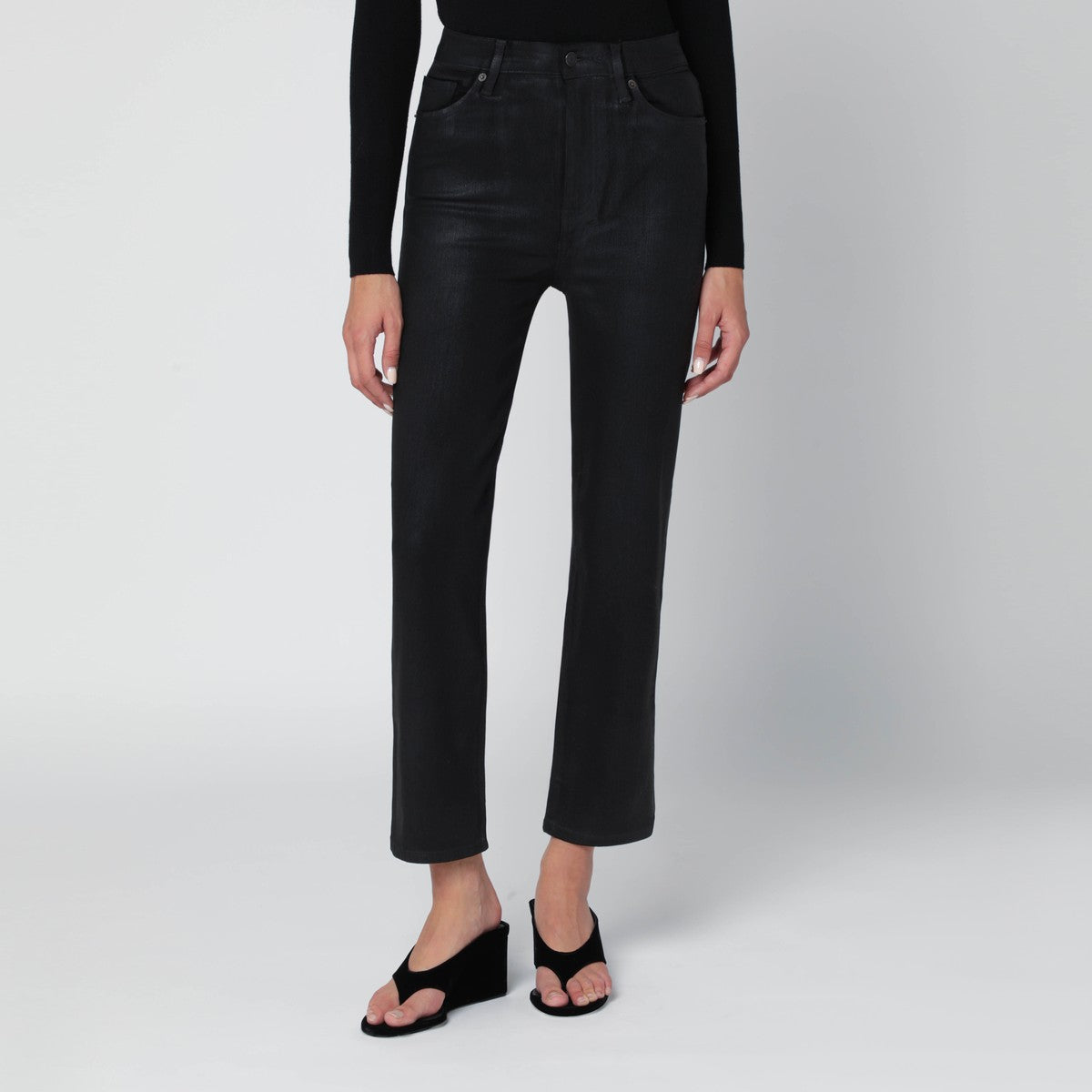 Frame Black Le Sleek Straight trousers Frame