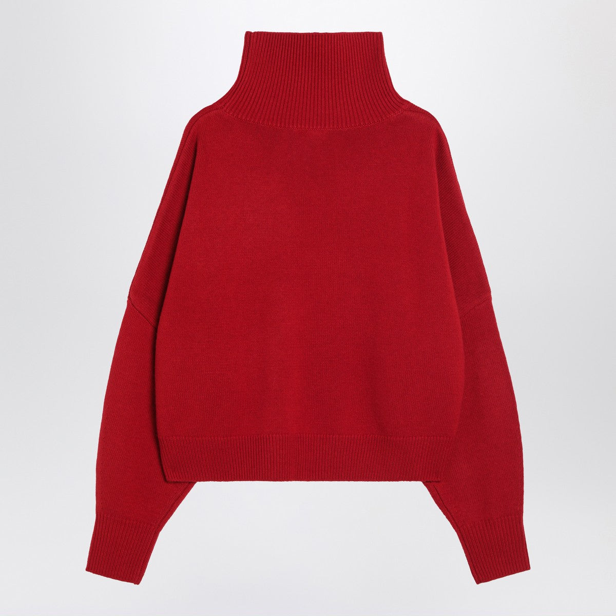 LouLou De Saison Red wool and cashmere sweater