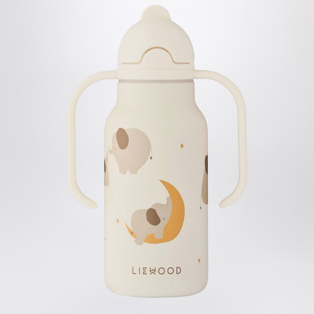 Liewood Cream stainless steel thermal bottle Elephant Liewood