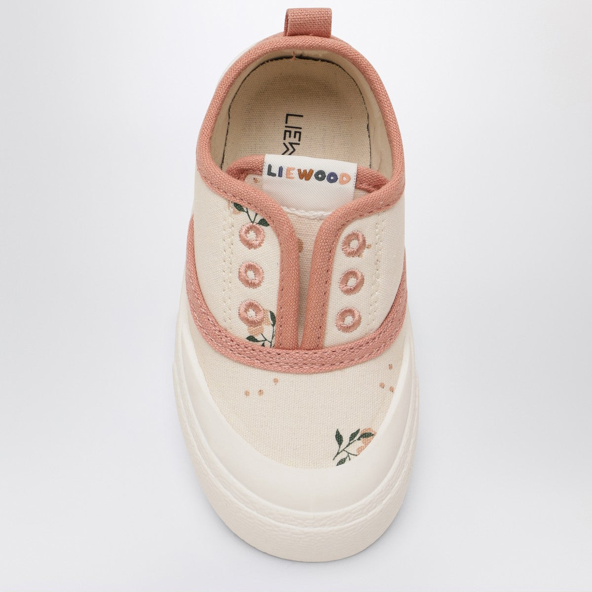 Liewood Sneaker Danilo peach colour in canvas Liewood