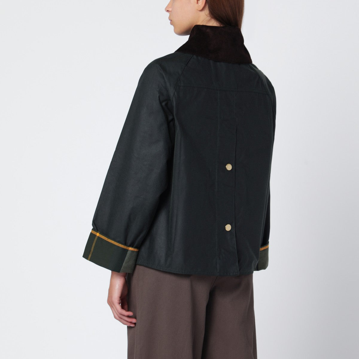 Catton Barbour Sage/Ancient waxed jacket Barbour