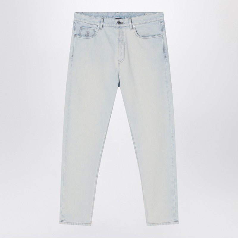 Brunello Cucinelli Regular light blue jeans Brunello Cucinelli