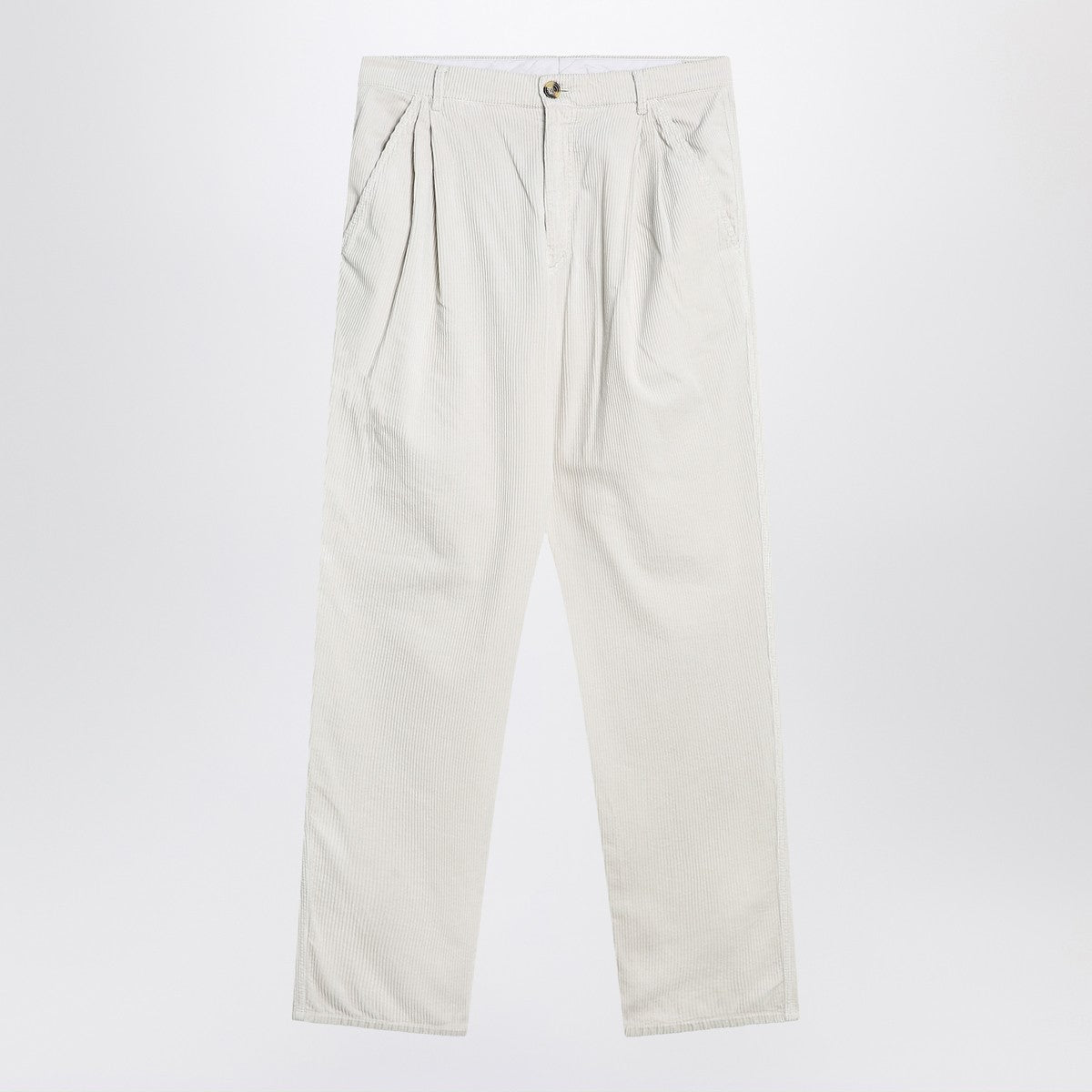 Brunello Cucinelli White corduroy pants Brunello Cucinelli