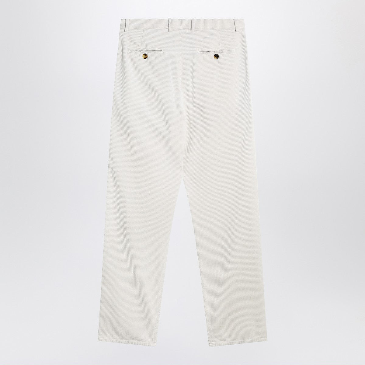 Brunello Cucinelli White corduroy pants Brunello Cucinelli