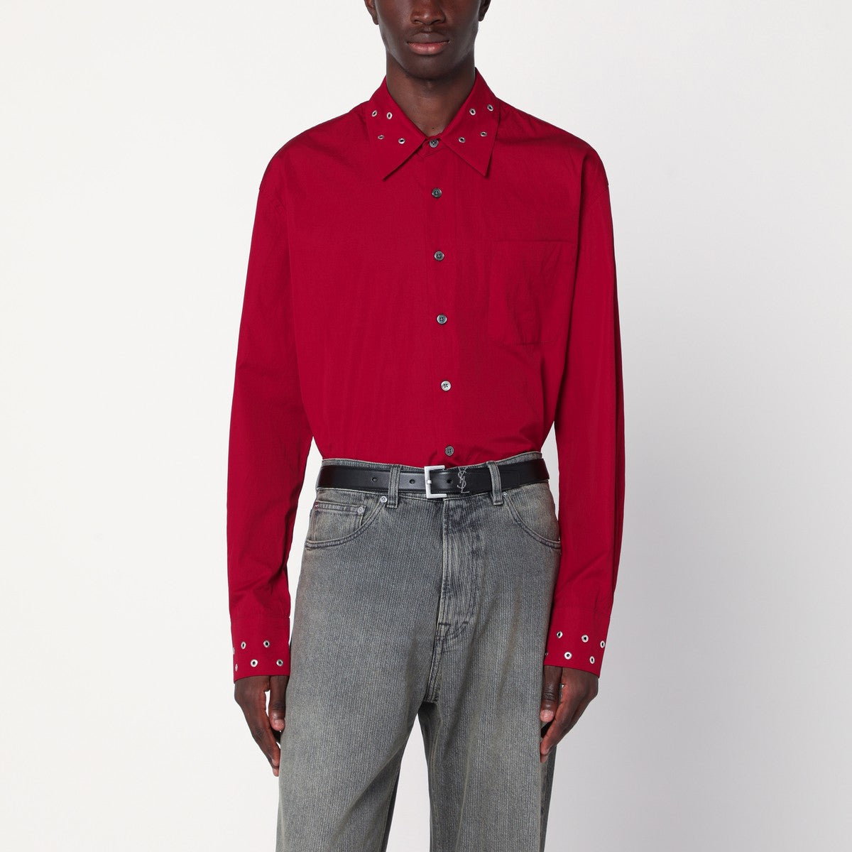 Our Legacy Red cotton shirt Our Legacy