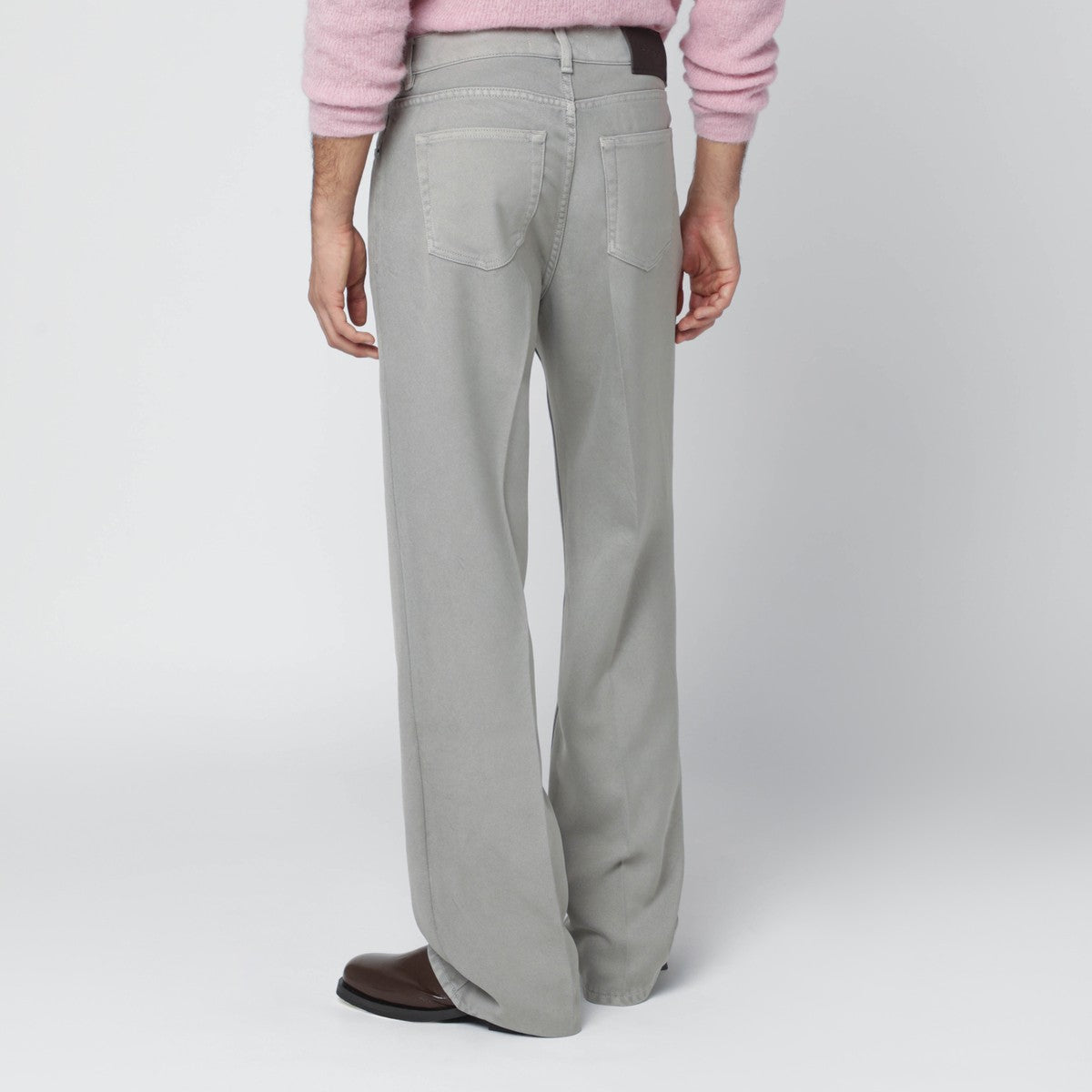 Our Legacy Light grey trousers in Japanese polyester Our Legacy