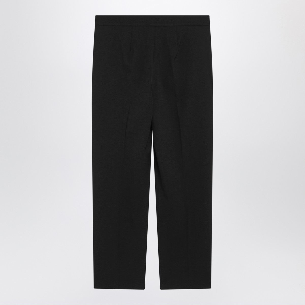 S Max Mara Black slim gabardine trousers S Max Mara