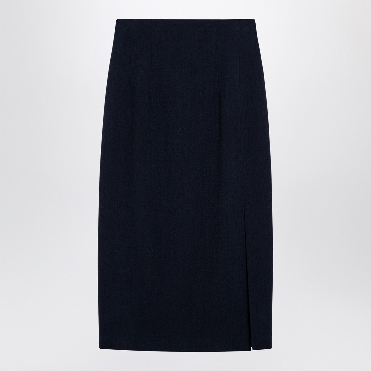 Margaux Lönnberg Navy blue wool-blend Marlo skirt Margaux Lönnberg
