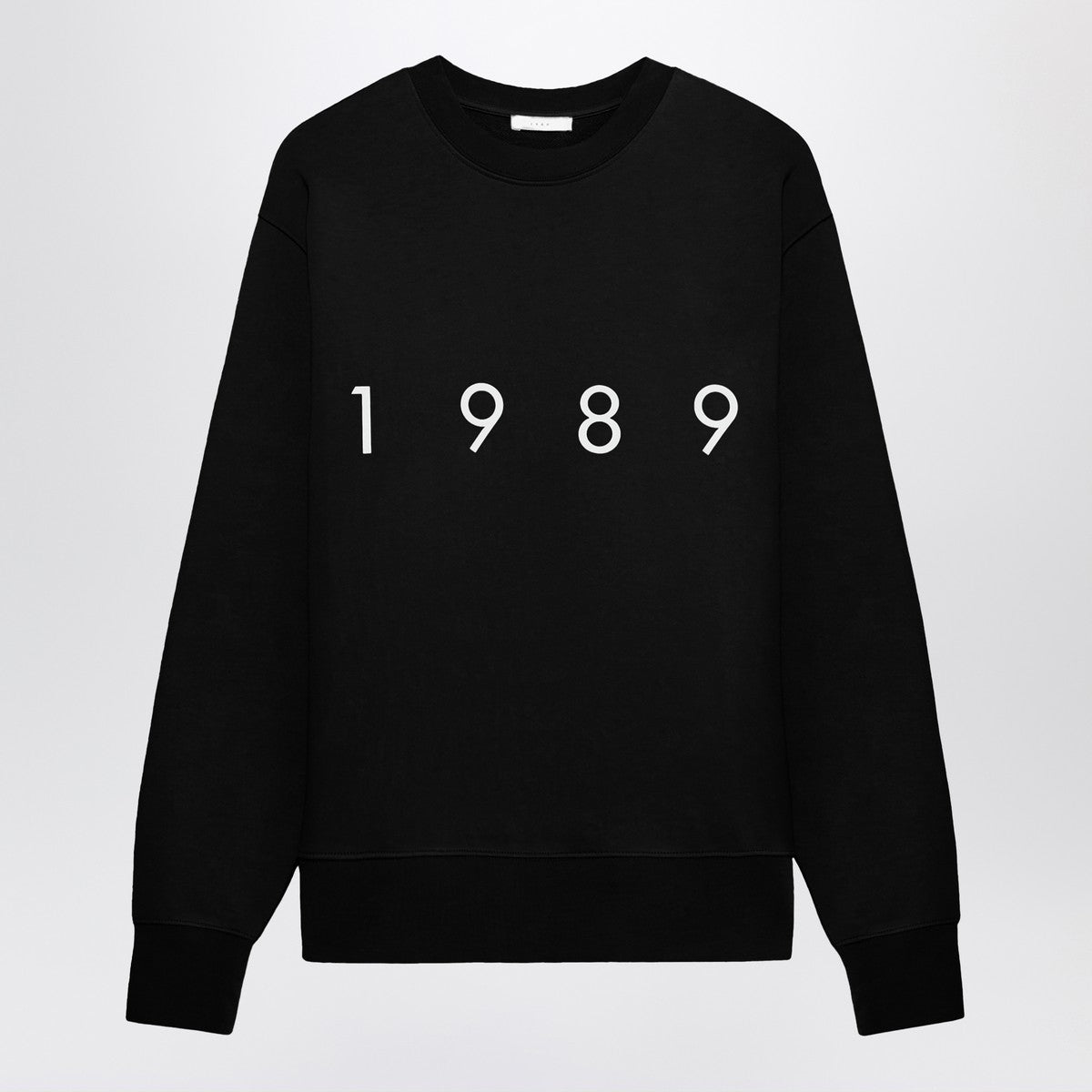 1989 STUDIO crew-neck sweatshirt Logo black 1989 STUDIO