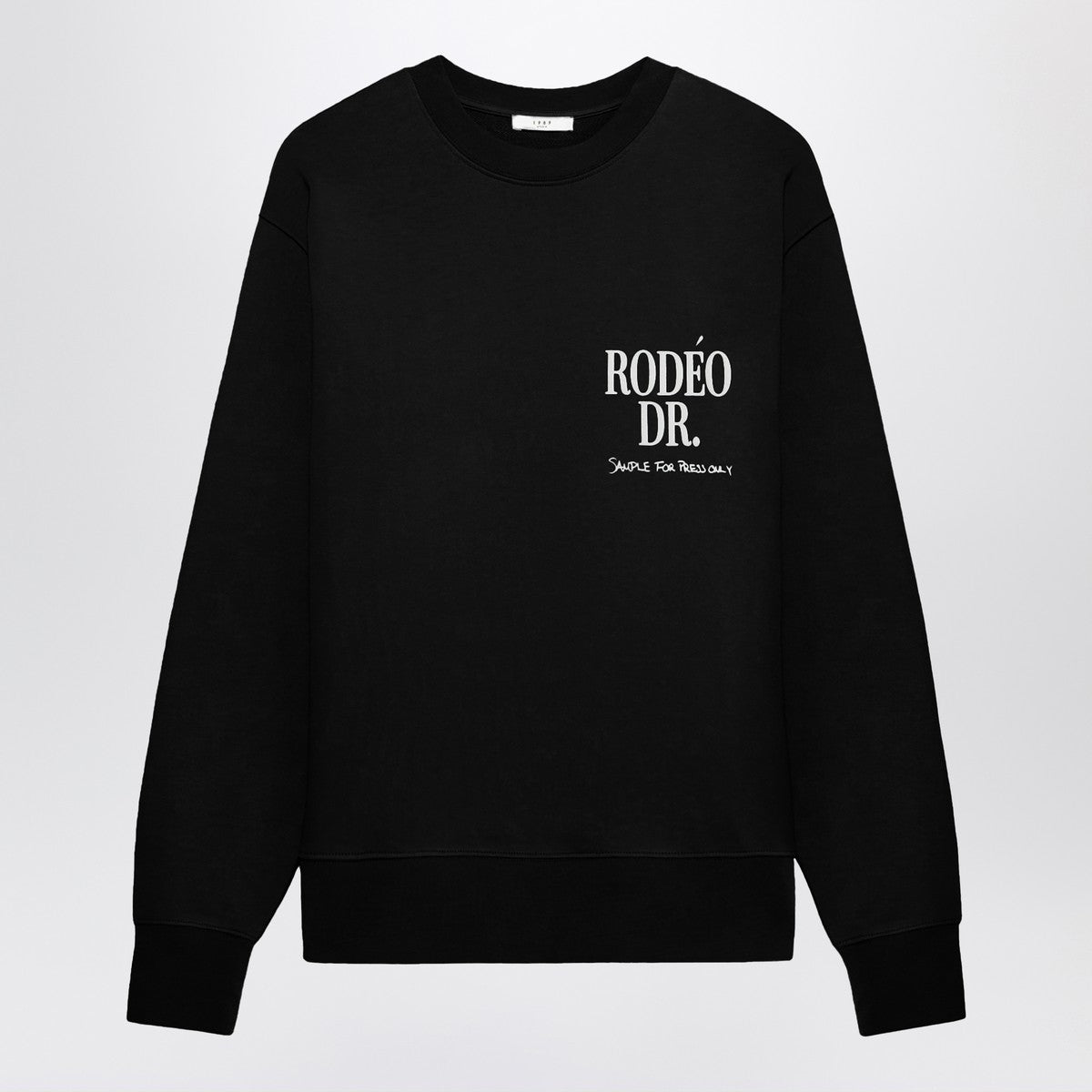 1989 STUDIO crew-neck sweatshirt Rodeo black