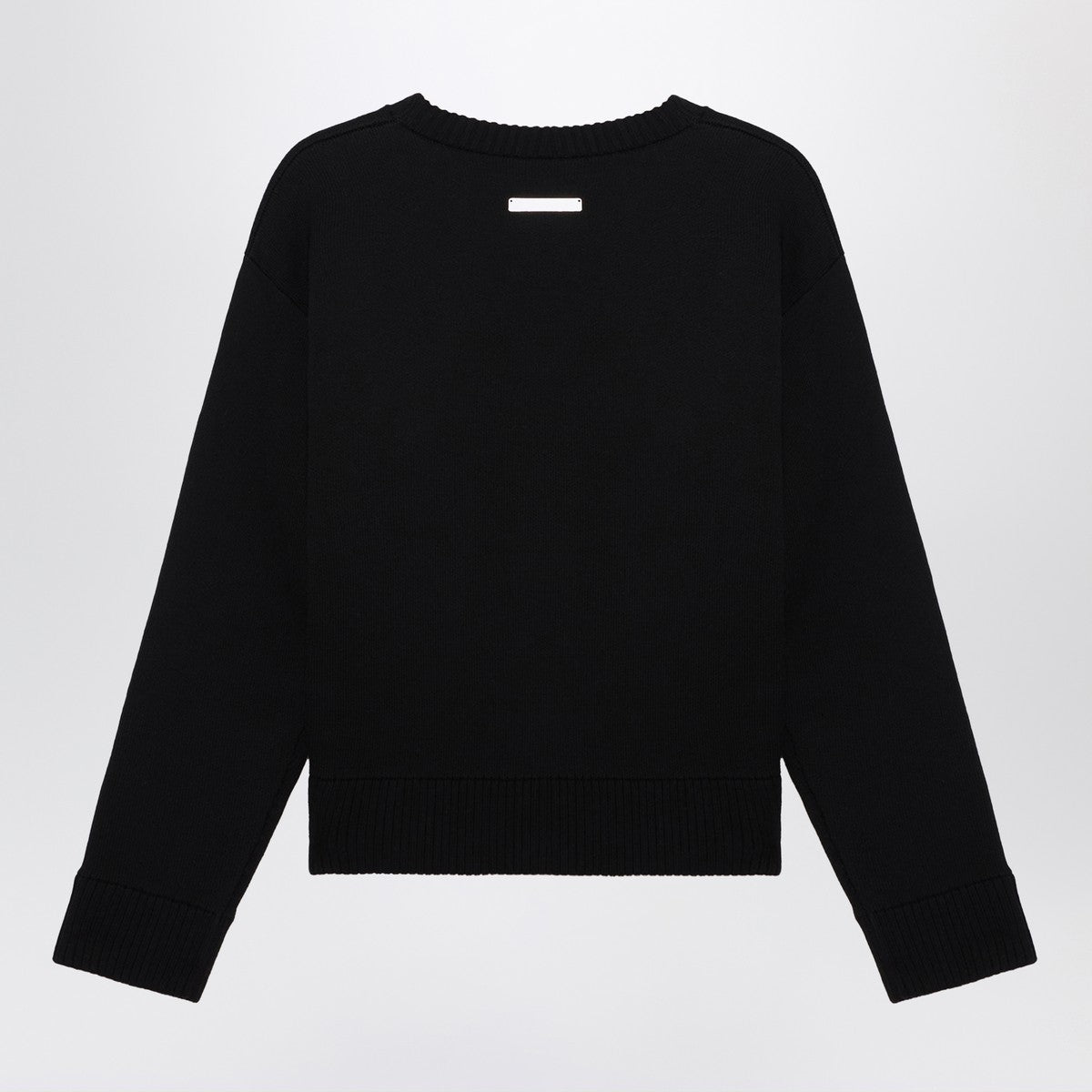 1989 STUDIO Knit Roundneck Jesus black 1989 STUDIO