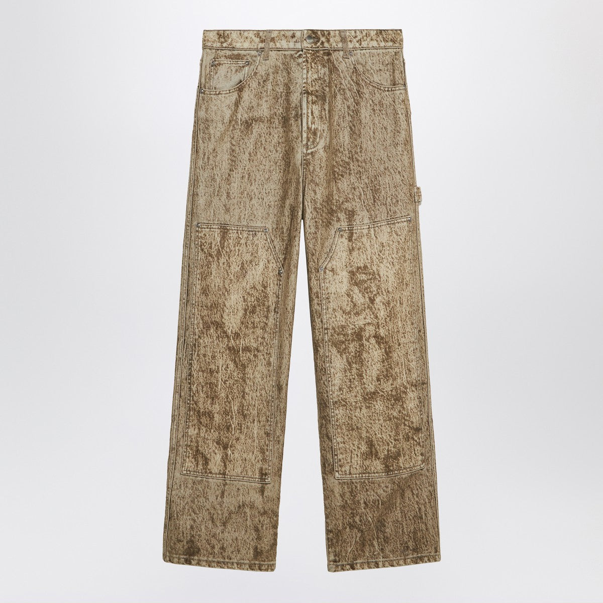 1989 STUDIO Denim Flock Carpenter pants camo 1989 STUDIO