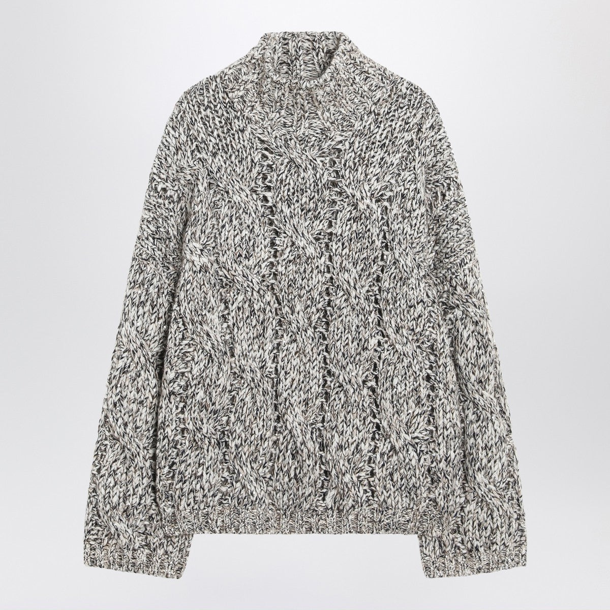 Brunello Cucinelli Dazzling Chiné cashmere-blend sweater Brunello Cucinelli