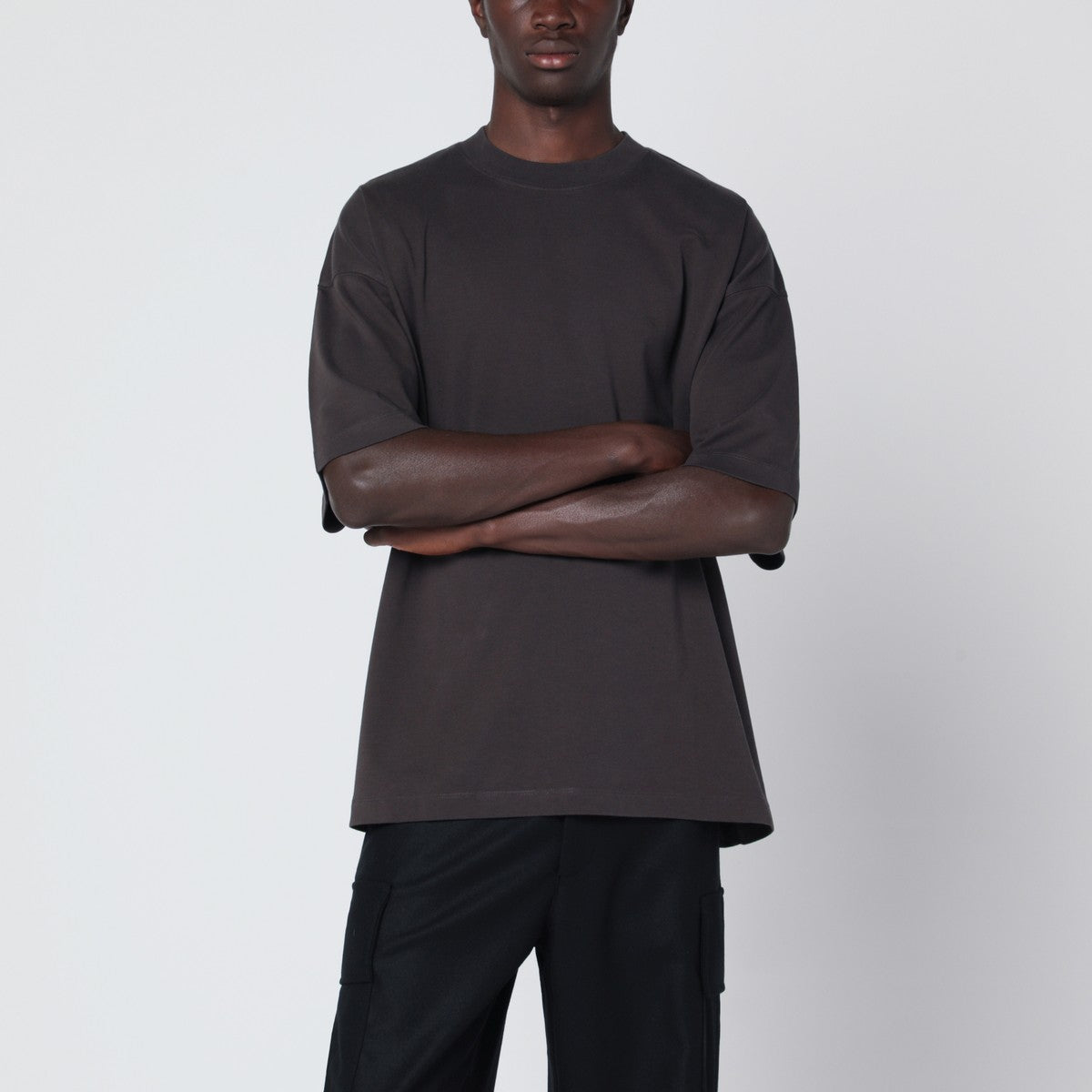 DARKPARK Brown Mick cotton T-shirt Darkpark